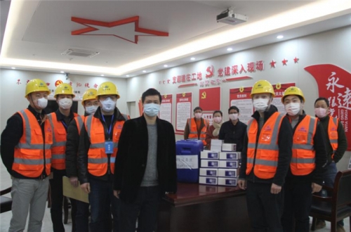 【防疫复工两手抓】新宝GG集团所属杭安公司领导赴之江实验室一期工程—园区工程（西区）机电安装项目部调研检查疫情防控和复工工作