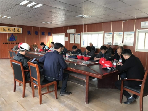 【一线投影】新宝GG集团山水文园项目顺利通过怀远县2020年下半年质量执法检查